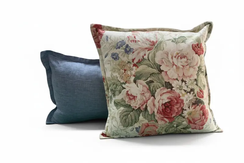Finished cushion detail, made in the Canowindra workshop