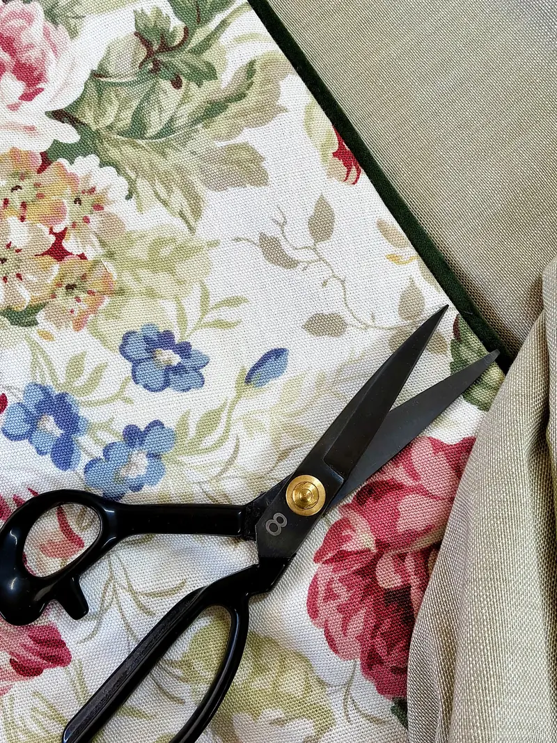 Sewing worktable in the Canowindra workshop